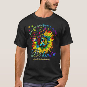 Camiseta El Girasol Sea Kind Puzzle Apoya La Conciencia Del