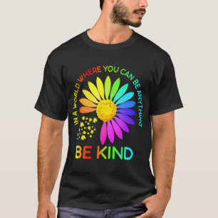 Camiseta El Girasol Sea Kind Puzzle Apoya La Conciencia Del