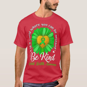 Camiseta El girasol verde sea amable con la conciencia de l