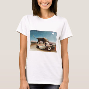 Camiseta "El gitano durmiente" de Rousseau (1897)
