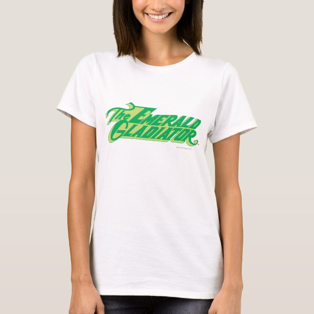 Camiseta El gladiador esmeralda (Anverso)