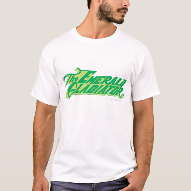 Camiseta El gladiador esmeralda (Anverso)
