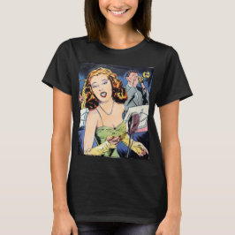 Camiseta El glamour de Hollywood femenino en 1950
