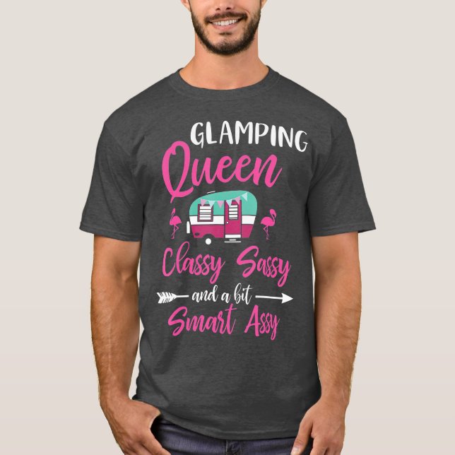 Camiseta El glamour de juego inteligente elegante y elegant (Anverso)