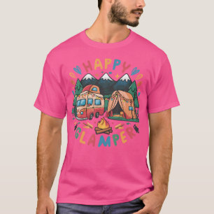 Camiseta El Glamour Es Como El Camping Con Glamour De Estil