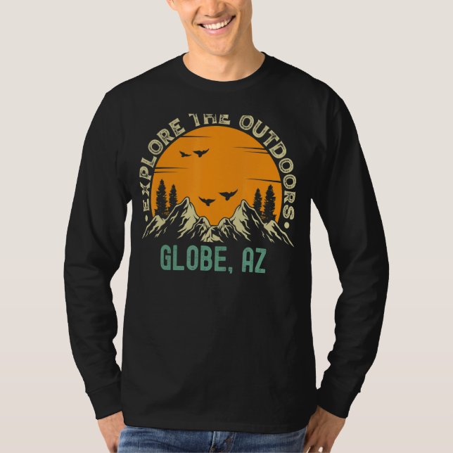 Camiseta El Globe Arizona Explora El Exterior (Anverso)
