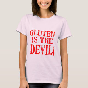 Camiseta El gluten es el diablo