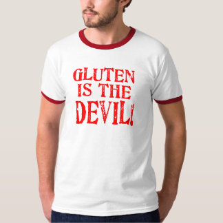 Camiseta El gluten es el diablo