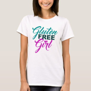Camiseta El gluten libera al chica