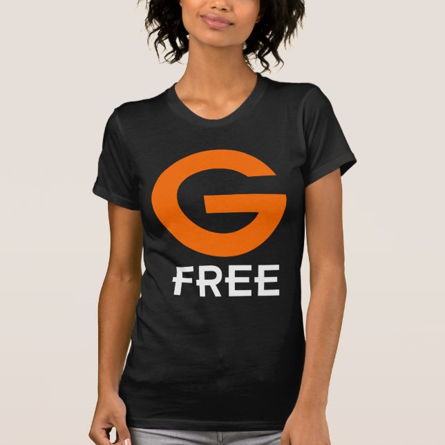 Camiseta El gluten libre de G libera (Anverso)