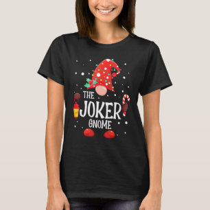 Camiseta El Gnome del Joker Coincidente Familia Navidad Gno