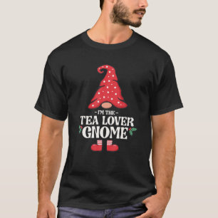 Camiseta El Gnomo Amante Del Té Divertido Grupo Familiar Co