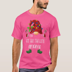 Camiseta El gnomo de búfalo a cuadros de Navidad para acari