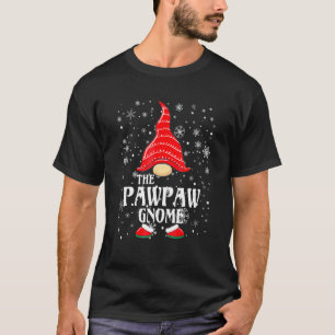 Camiseta El gnomo Pawpaw de la familia en grupo Navidad P