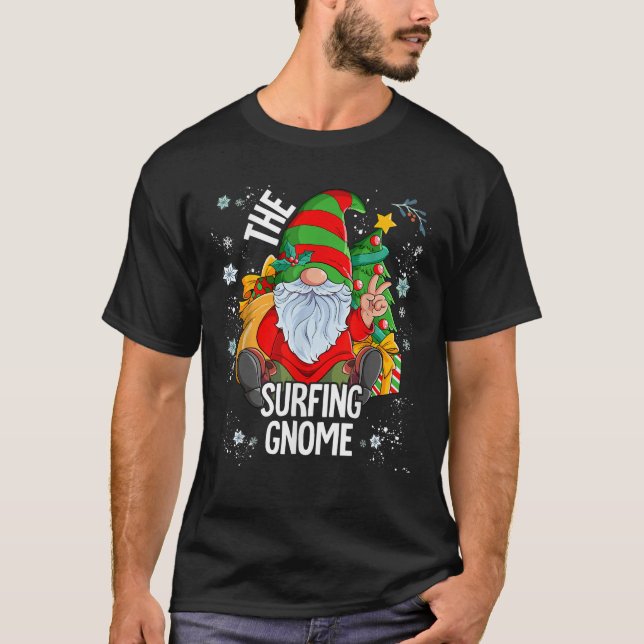 Camiseta El Gnomo Surfista  (Anverso)
