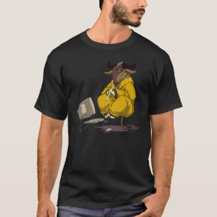 Camiseta El Gnu meditate levitate