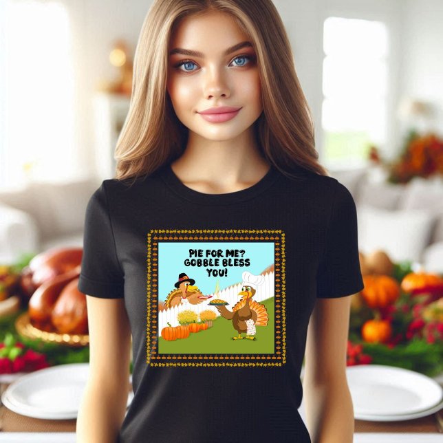 Camiseta El "gobble Bless" ("desprecio") es un divertido "g (Subido por el creador)