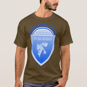 Camiseta el gobernador Svalbard, Noruega