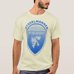 Camiseta el gobernador Svalbard, Noruega