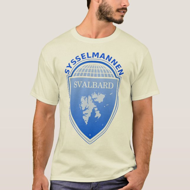 Camiseta el gobernador Svalbard, Noruega (Anverso)