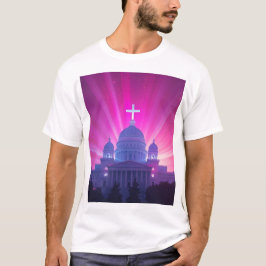 Camiseta El gobierno descansará en los hombros de Cristo
