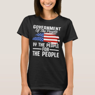 Camiseta El Gobierno Patriótico Estadounidense Del Pueblo P