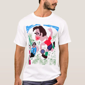 Camiseta El Gol Decisivo – Caricatura de Fútbol