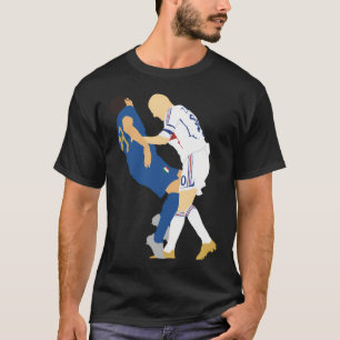 Camiseta El gol final Zidane Icónica Materazzi 2006 Mi