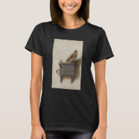 El Goldfinch de Carel Fabritius Bird Painting Fin