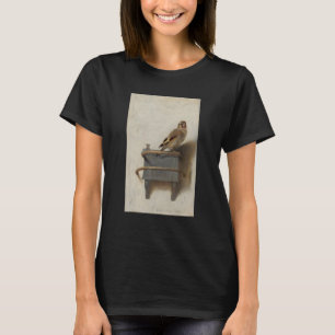 Camiseta El Goldfinch de Carel Fabritius Bird Painting Fin