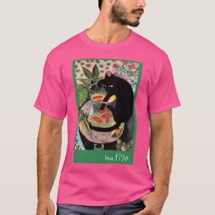 Camiseta El Goldfish De Matisse Y Un Gato