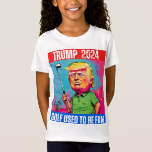 CAMISETA EL GOLF DE TRUMP 2024 SOLÍA SER DIVERTIDO