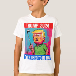 CAMISETA EL GOLF DE TRUMP 2024 SOLÍA SER DIVERTIDO