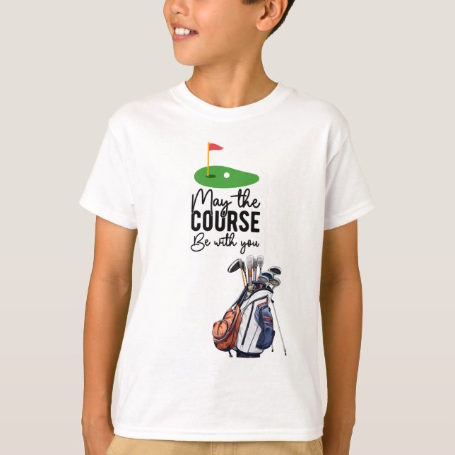 Camiseta El golf puede estar contigo (Anverso)
