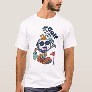 Camiseta El golf soy yo. Haciendo ilustraciones de juguetes