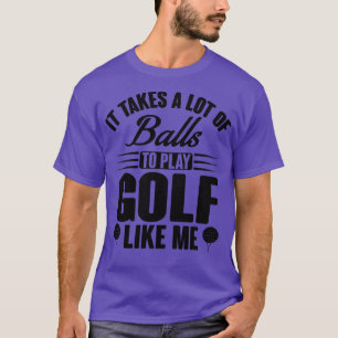Camiseta El golf toma bolas