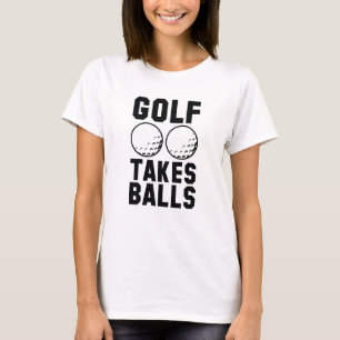 Camiseta El golf toma pelotas