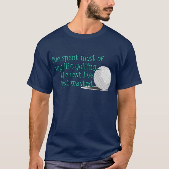 Camiseta El Golfing de la vida (Anverso)