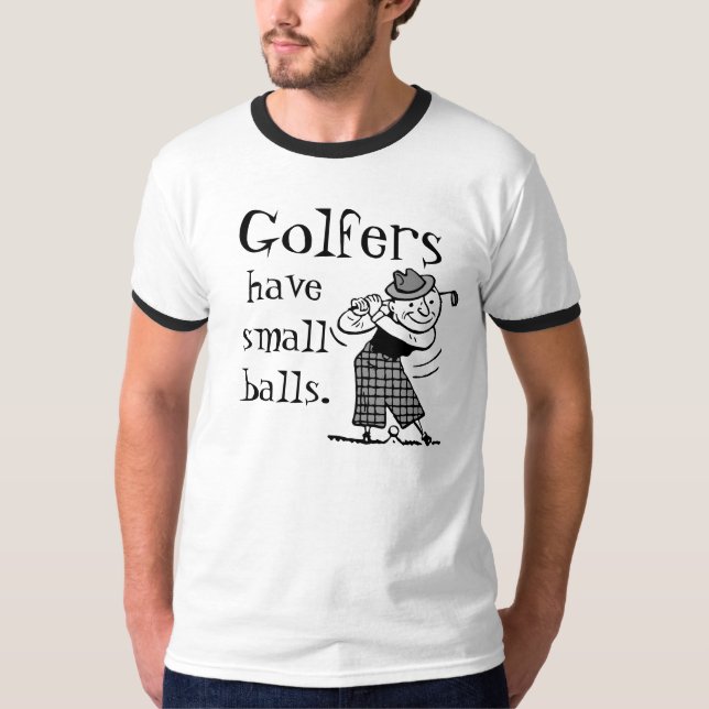 Camiseta El golfista (Anverso)