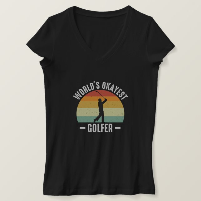 Camiseta El Golfista más Okayer del mundo (Anverso del diseño)