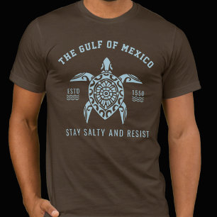 Camiseta El golfo de Bella Canvas de México mantiene la res