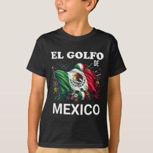 Camiseta El Golfo De México Bandera De México