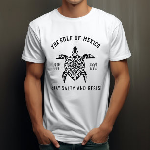 Camiseta El Golfo de México mantiene la resistencia salada