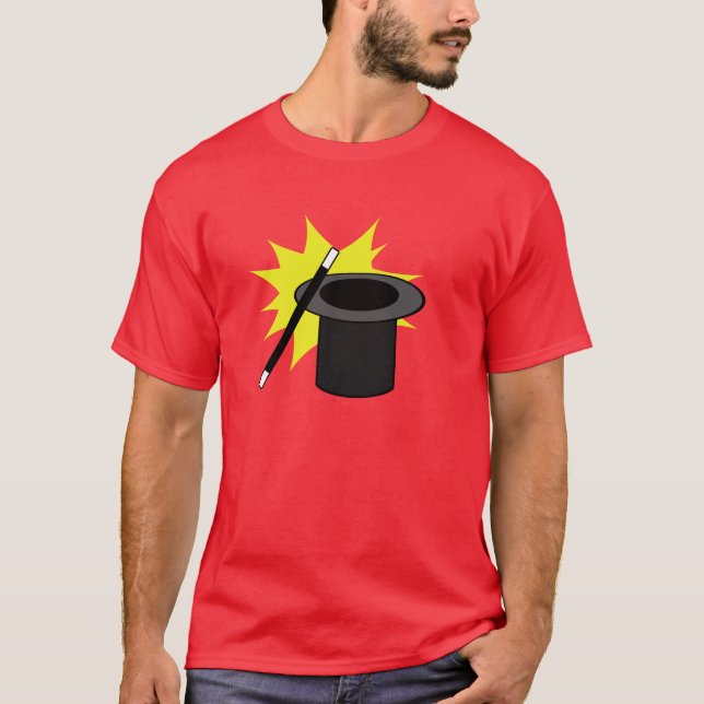 Camiseta El Gorra de Magic Me/ Magician (Anverso)