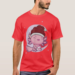 Camiseta El Gótico Axolotl japonés de la fresa Leche Pastel