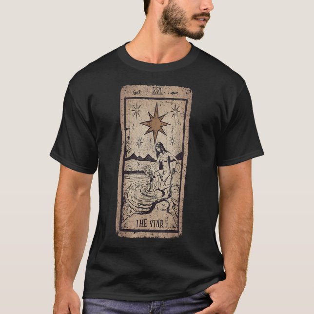 Camiseta El Gótico de disfraces de halloween con la tarjeta (Anverso)