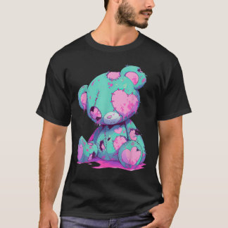 Camiseta El Gótico Kawaii Pastel Asombroso Bruja Zombie Ted