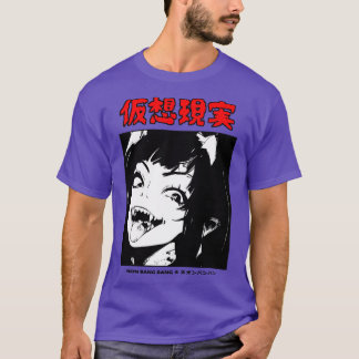Camiseta El Gótico oscuro horroroso, el Chica demón Lewy St