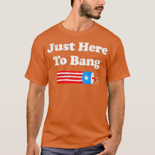 Camiseta El gracioso 4 de julio de 2014 estoy aquí para