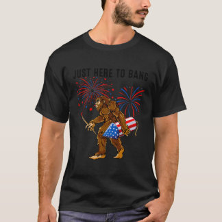Camiseta El Gracioso 4 De Julio De Julio, Estoy Aquí Para